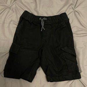 OLD NAVY Black Cargo Shorts Boy Sz XS (5)